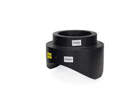 Седелочный отвод на белом фоне