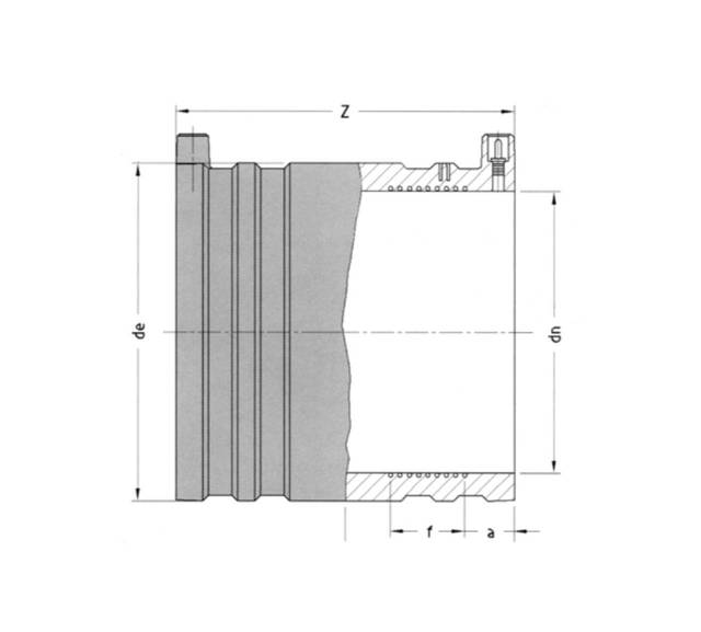 схема электросварной муфты 110 Eurostandard sdr17
