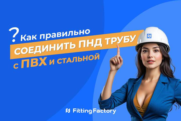 Как правильно соединить ПНД трубу с ПВХ, стальной, металлической