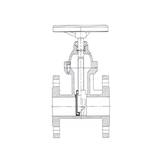 Клиновые чугунные задвижки МЗЗА