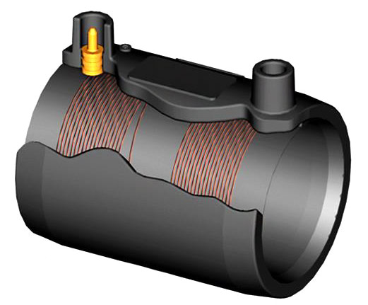 конструкция электросварной муфты ПЭ, ПНД