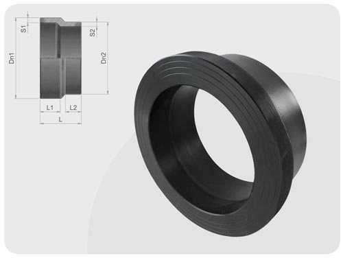 Втулка под фланец литая короткая SDR17 Elofit