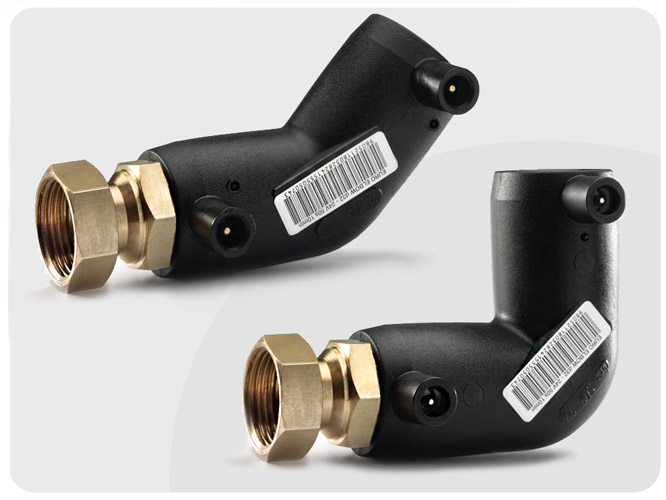 электросварные отводы для соединения сталь - пнд