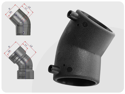 Отвод электросварной 45 Elofit