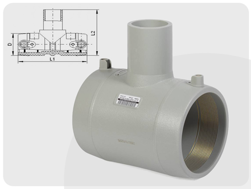 Тройник электросварной PE-RT