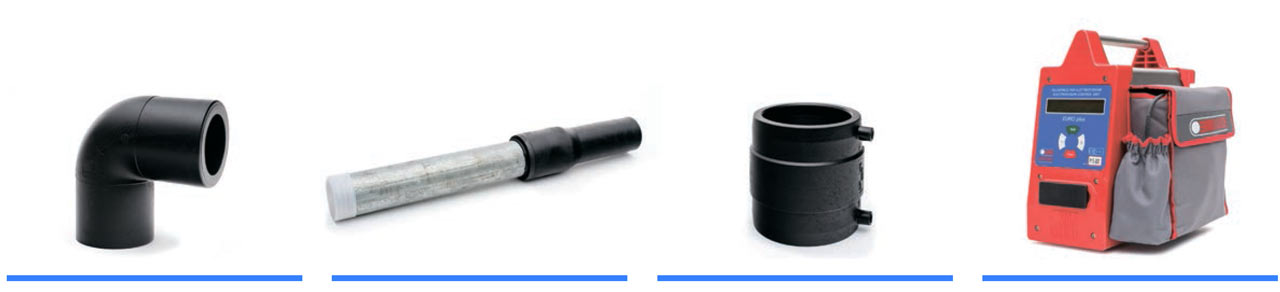 продукция завода Евростандрт: фитинги литые и электросварные, аппараты